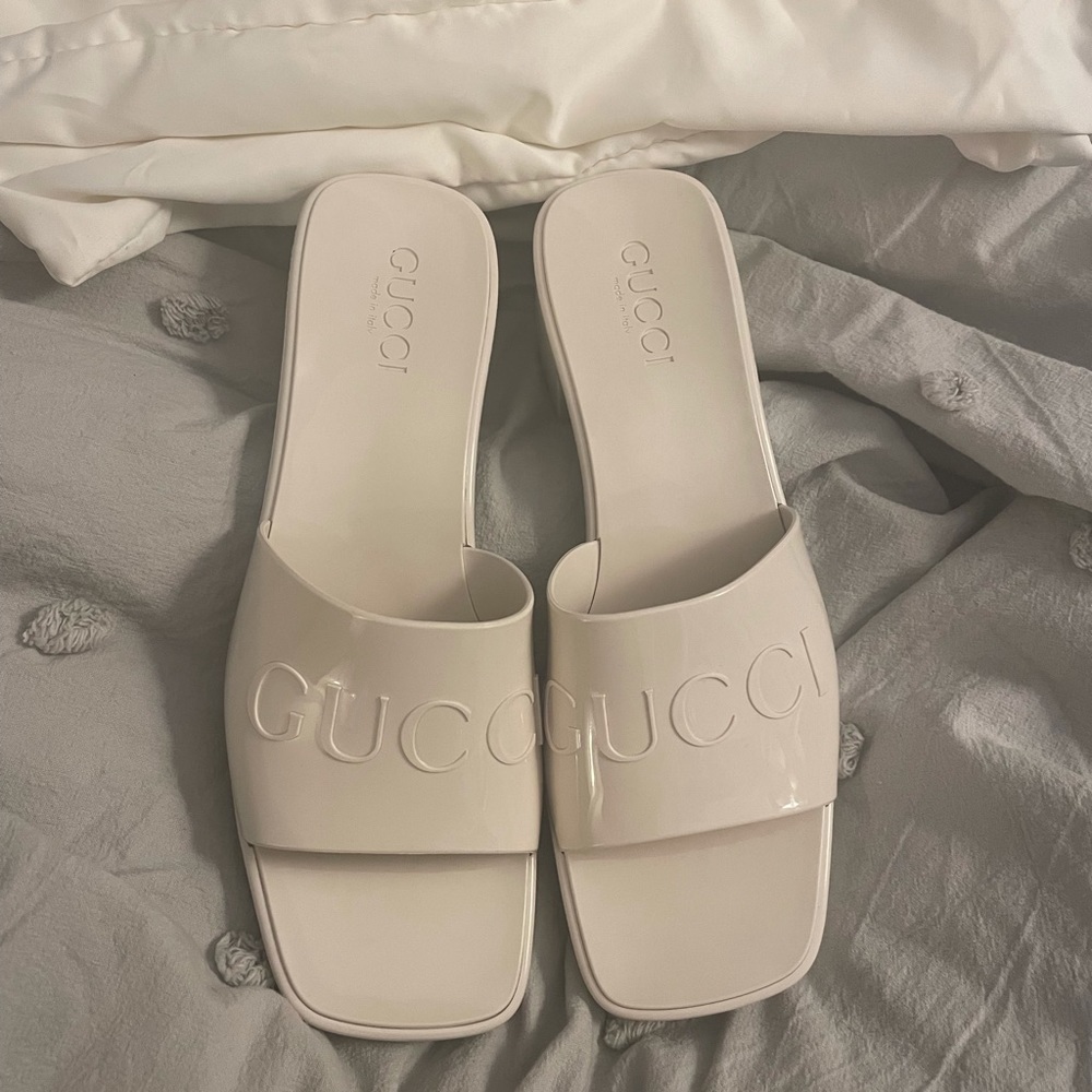Gucci Women's Block Heel Platform Sandals